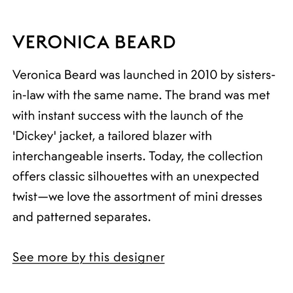 Veronica Beard Miller “Peony” color Double Breasted Blazer Sz 8 - Picture 6 of 17